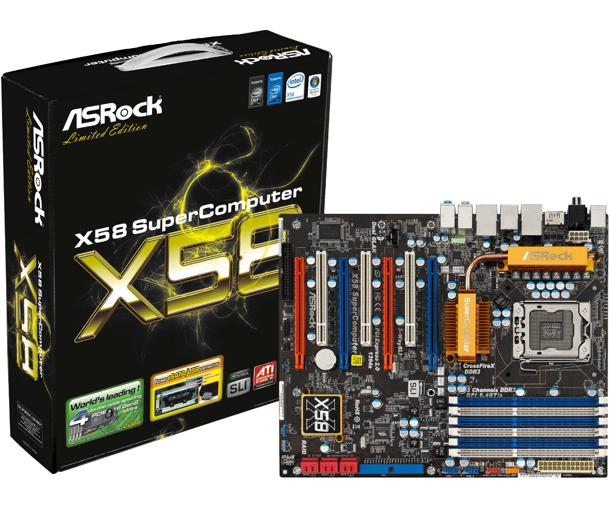 X58 SuperComputer Product Photo